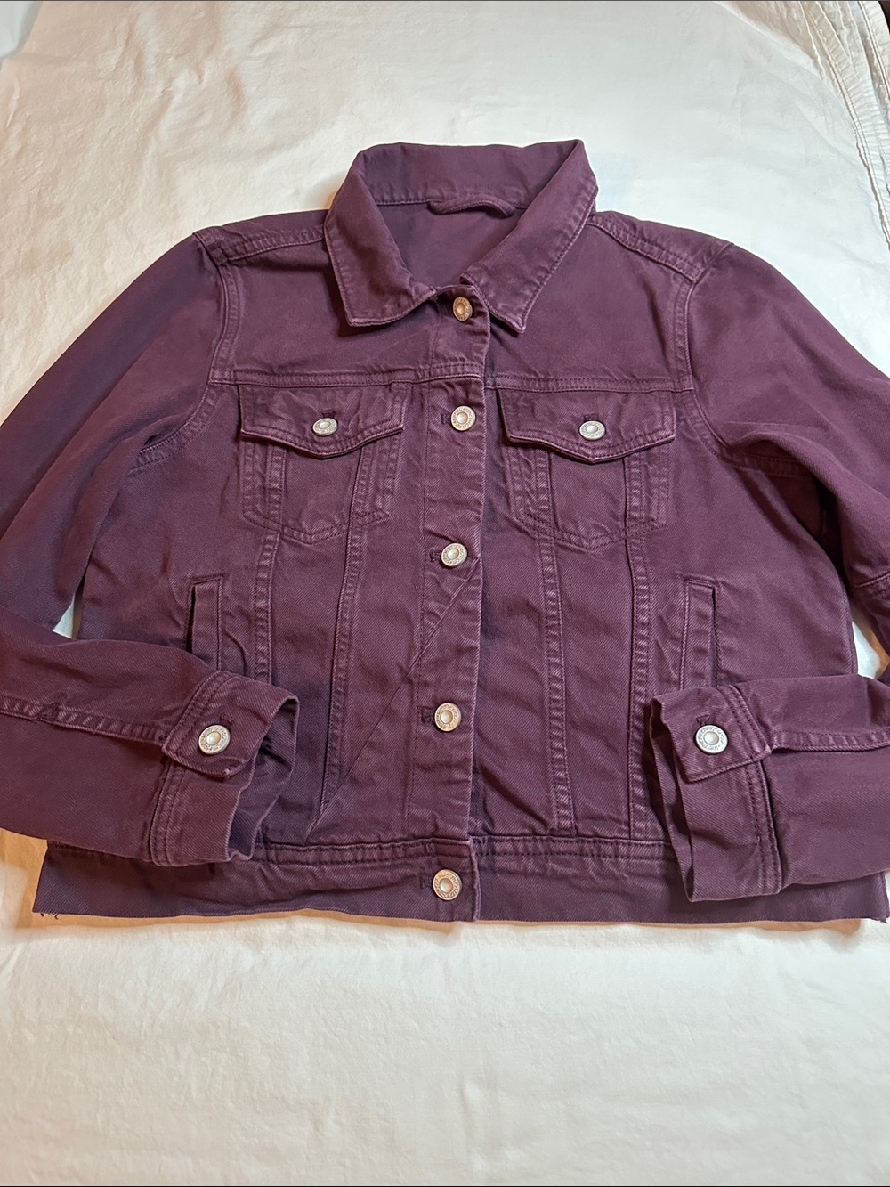We The Free Rumors Denim Jacket in Light Indigo Size S